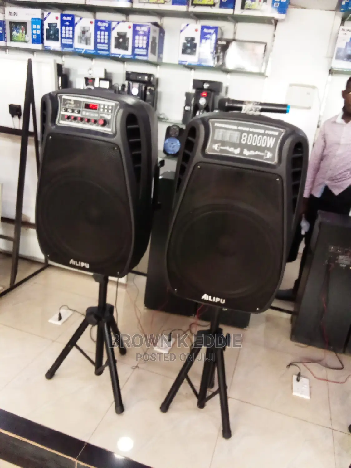Public Address Amplified Speakers