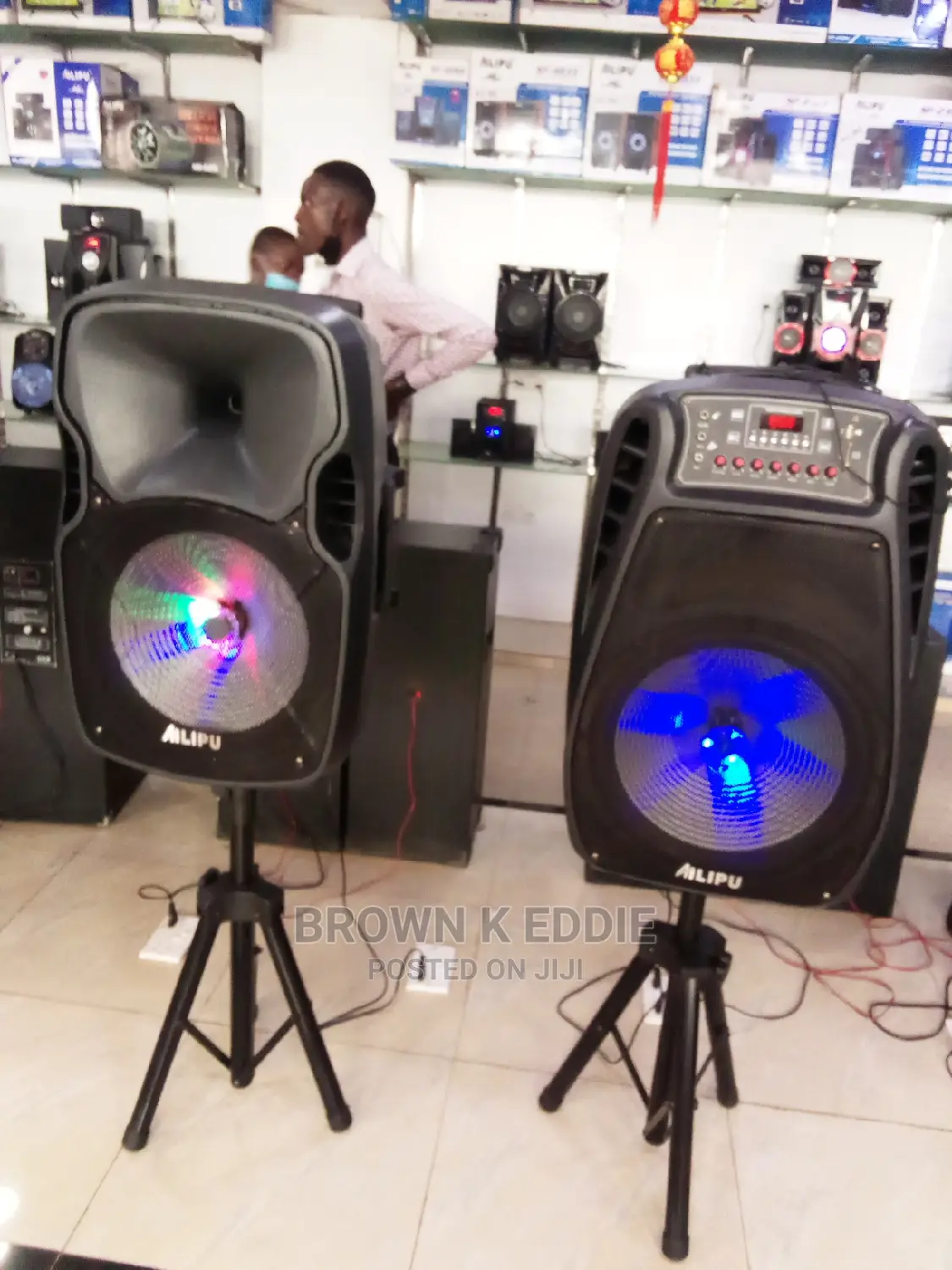 Public Address Amplified Speakers