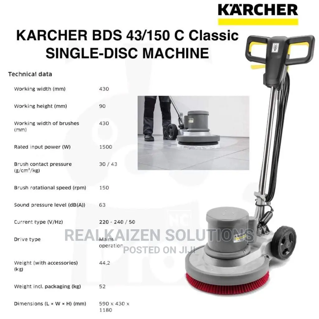 German Karcher Floor And Carpet Cleaning Machine 1500W