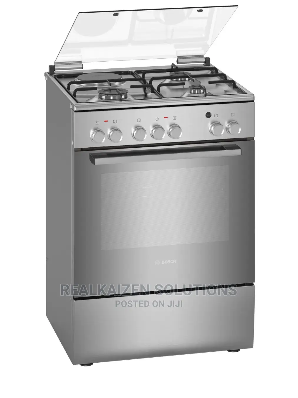 BOSCH Stainless Steel Freestanding Dual Fuel Cooker Oven