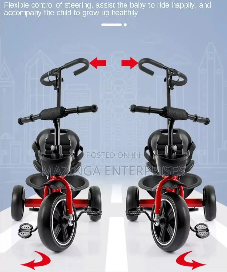 Kids Stroller and Tricycle With Handle