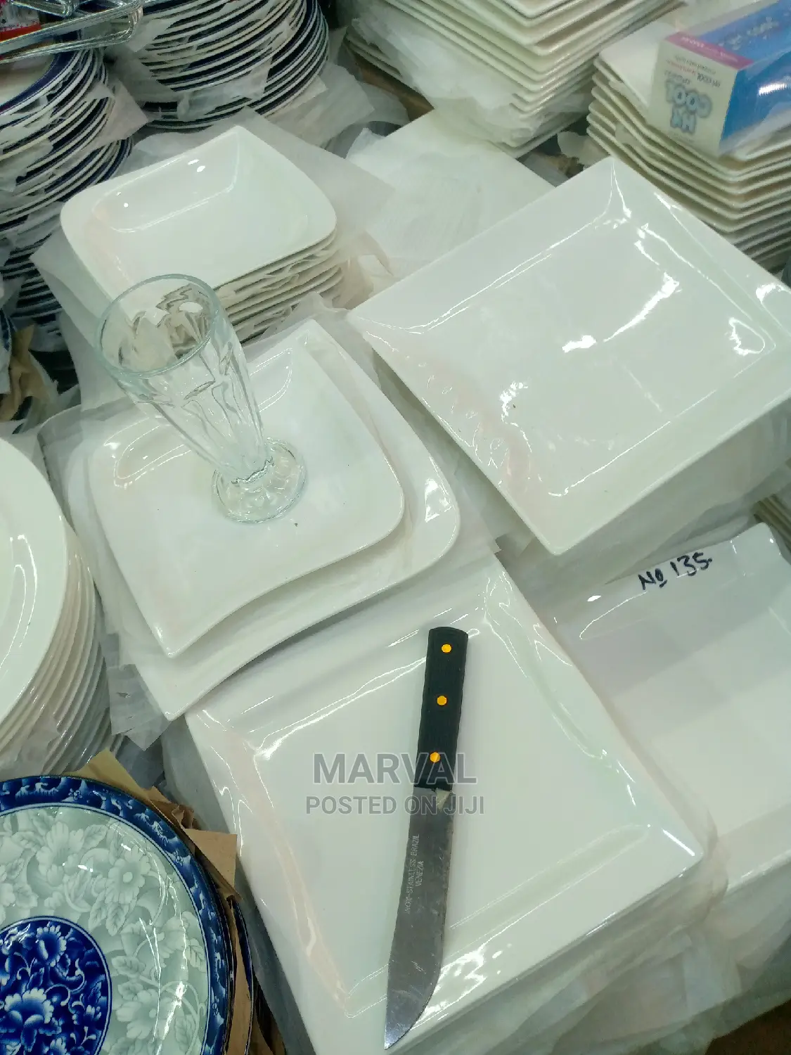 Ceremic Plates ( 6pcs)