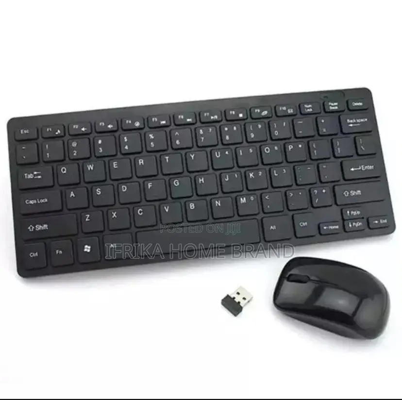2.4ghz Wireless Keyboard and Mouse Set for Laptop/Pc