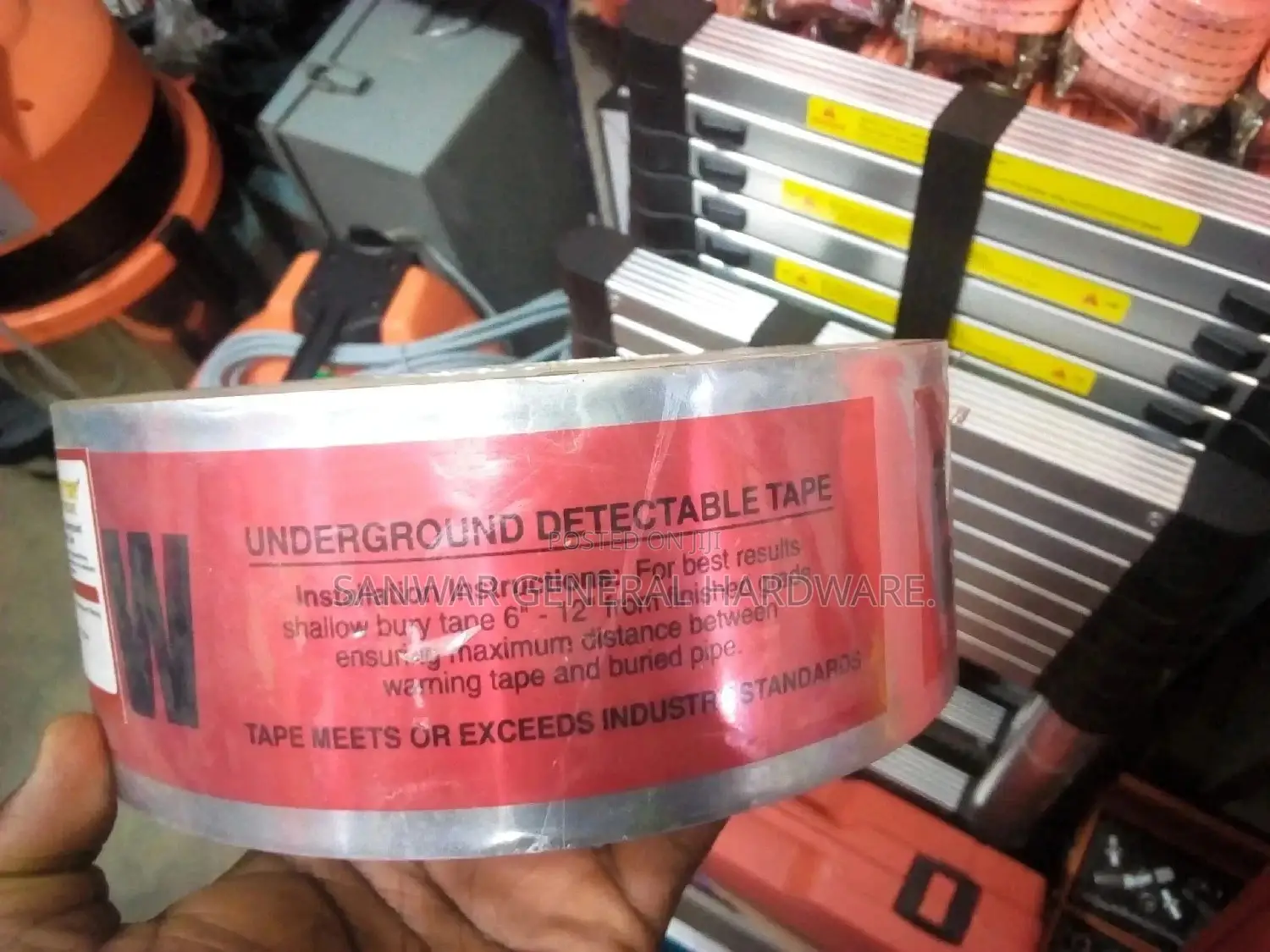 Underground Warning Tape(3"-1000ft -333.3m)Electric,Water,Fibre,