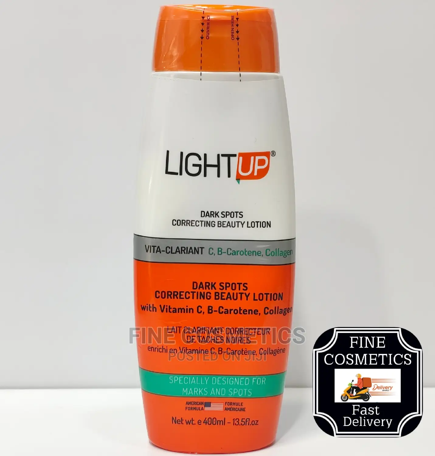 Light Up Lightening Dark Spots Correcting Body Lotion 400ml in Central
