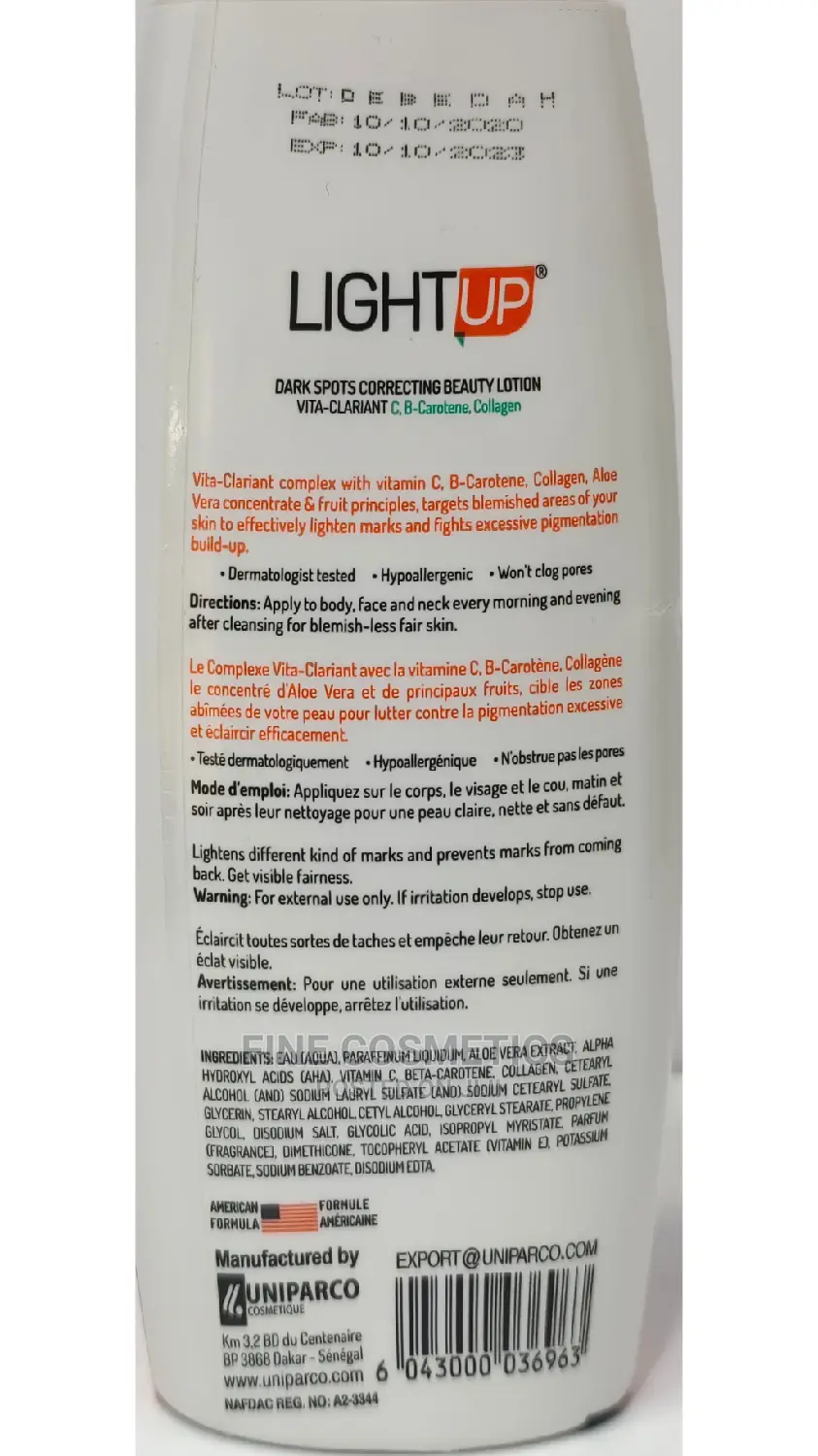 Light Up Lightening Dark Spots Correcting Body Lotion 400ml