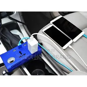 Dual Usb 200w Dc 12 To Ac 220 Car Inverter Car Charger