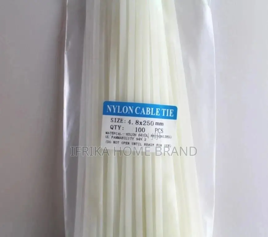 3.6. 100 Soft Cable Nylon Tie Adjustable Cable Tie