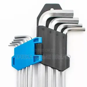 9 Pieces Long Arm Metric 1.5mm-10mm High Grade Allen Key