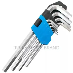 9 Pieces Long Arm Metric 1.5mm-10mm High Grade Allen Key