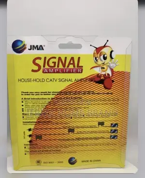 Seebest 1 in 4 Out CATV Cable TV RF Signal Amplifier 30db
