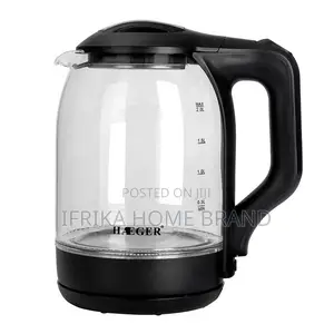 Electric Fast Boiling Glass Kettle Pacolator With Led Lights