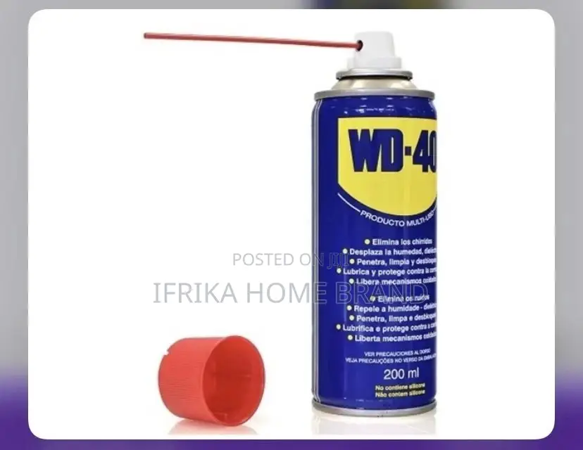 Wd 40 Rust Remover Spray Can for Car Home Office Garden