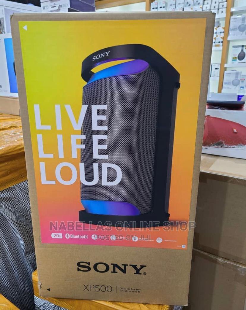 Sony XP500 Bluetooth Speaker Live Life Loud Same Day Deliver in Central