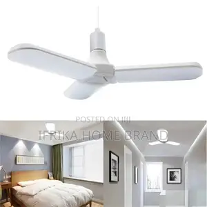 3 Leaf Night Light E27 45W Fan Blade LED Bulb Ceiling