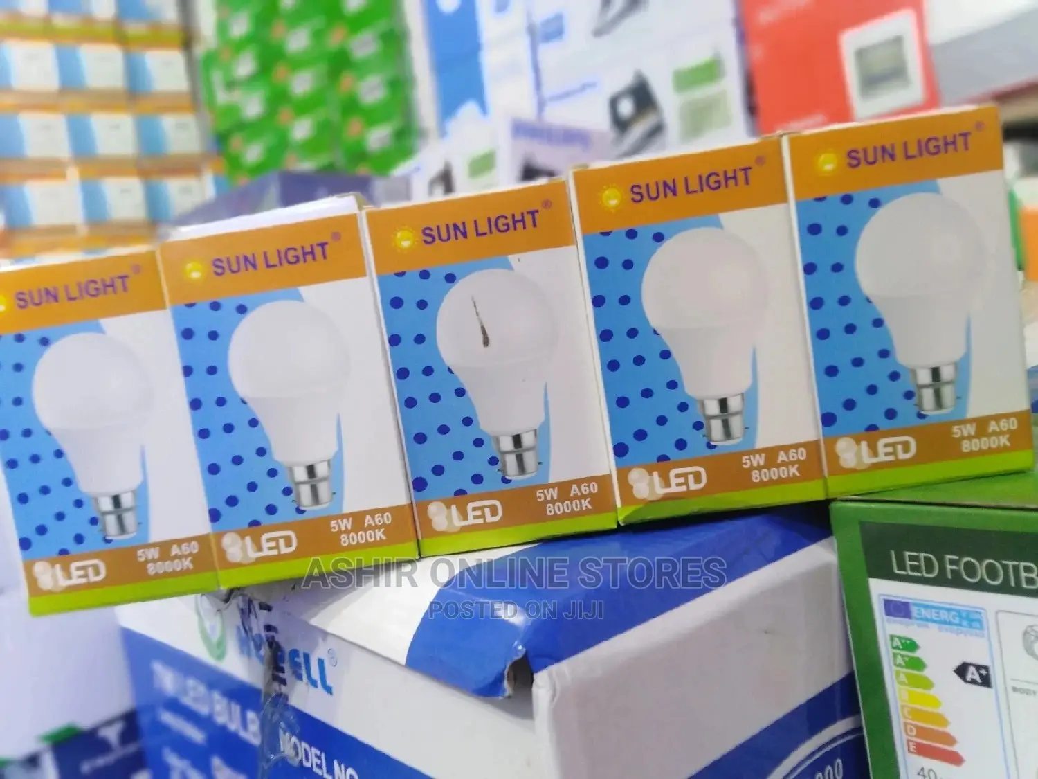 Blue /White Bulbs