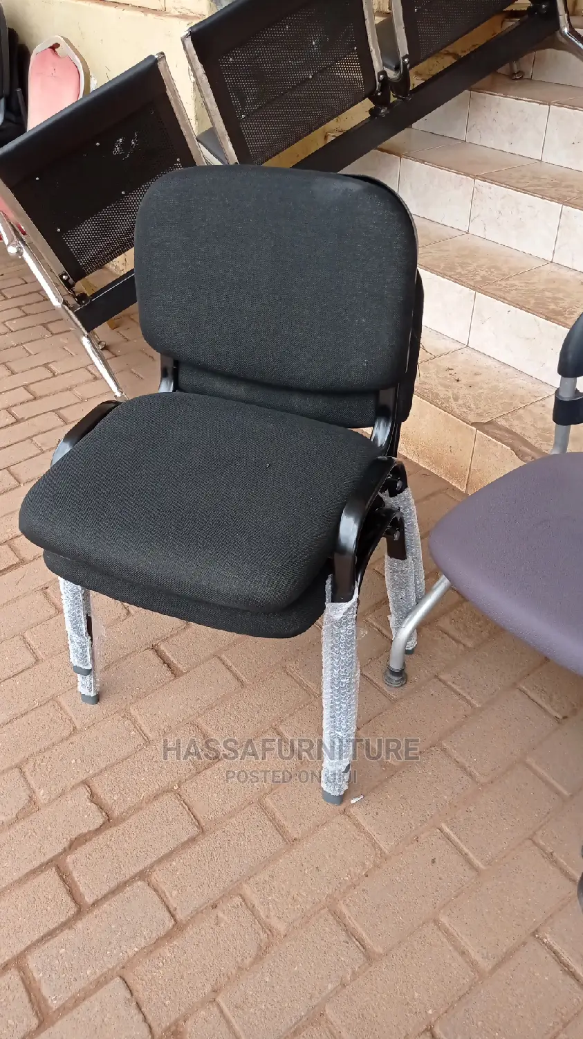 Fabric Waiting Chairs Single User