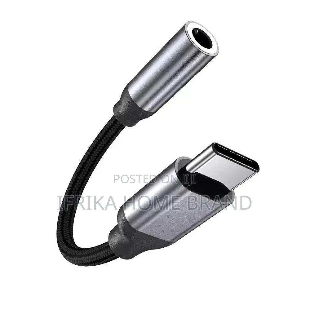 USB-C Type C to 3.5mm Headphone Audio Jack Pin