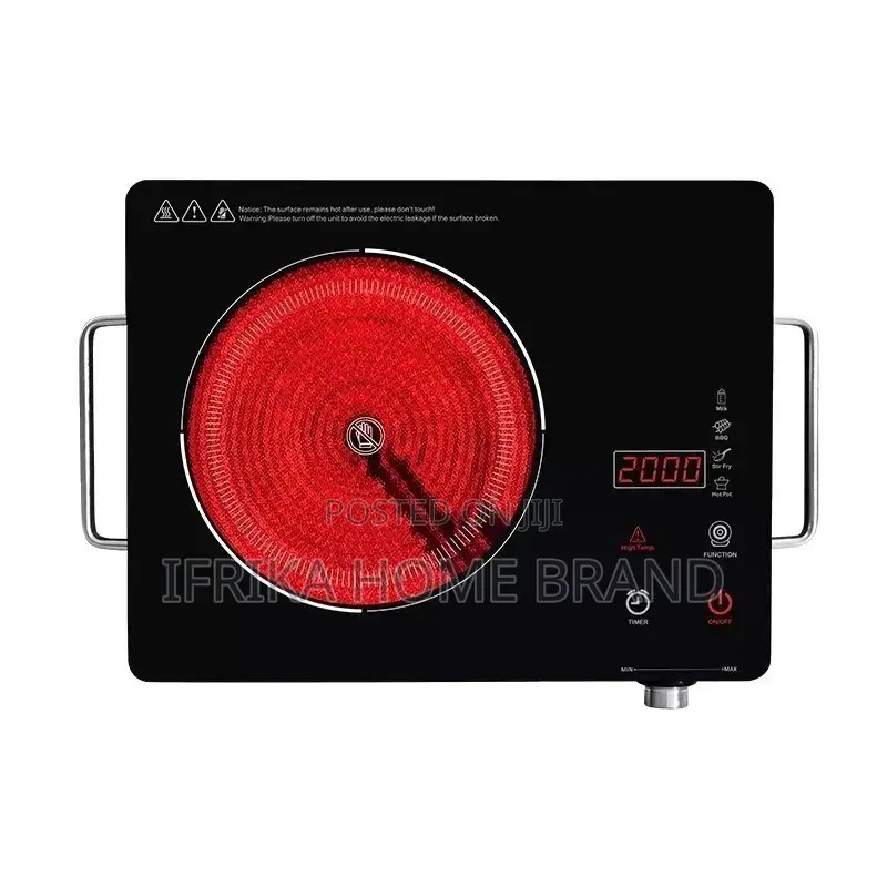 Infrared Cooker Electric Stove Ceramic Glass Single Hotplate