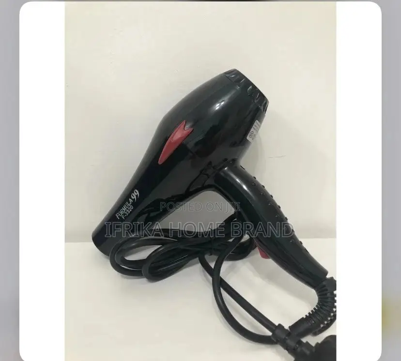 Super Silent Fakang Professional Electric Hair Dryer – Black