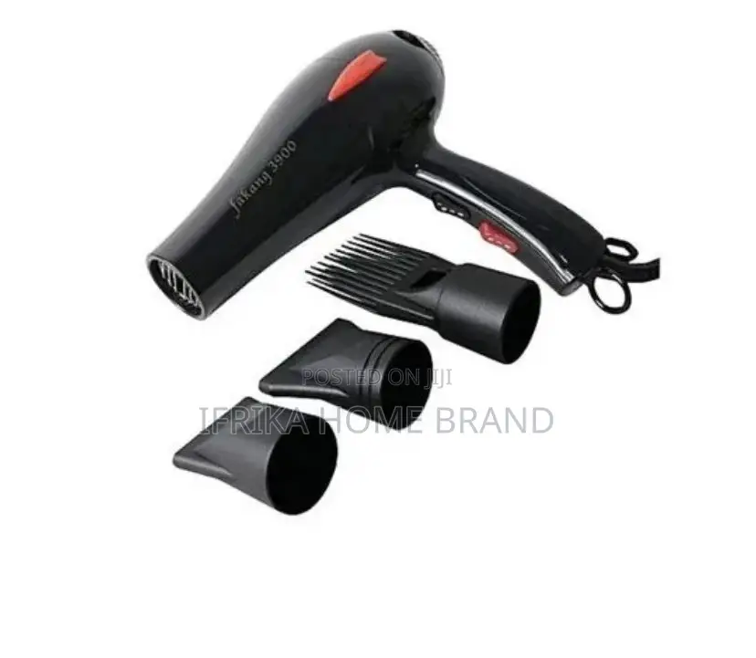 Super Silent Fakang Professional Electric Hair Dryer – Black