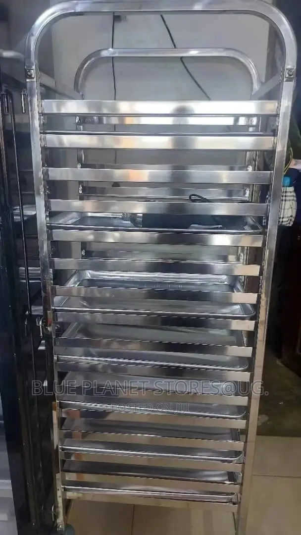 Industrial Wheel Trolley With Trays || 60 × 40cm || S/S Body