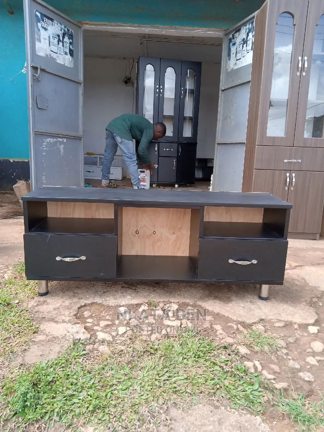 Black Tv Stand