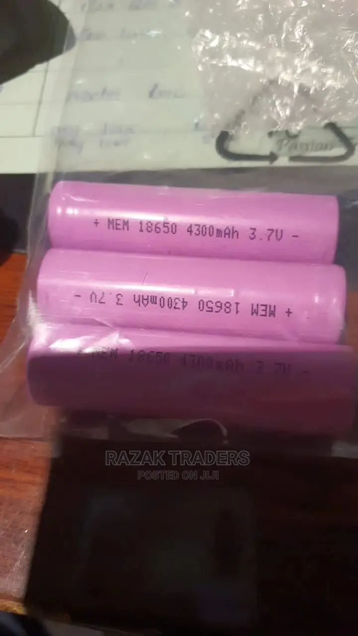 3.7v 18650 Lithium Ion Battery[ Apair]
