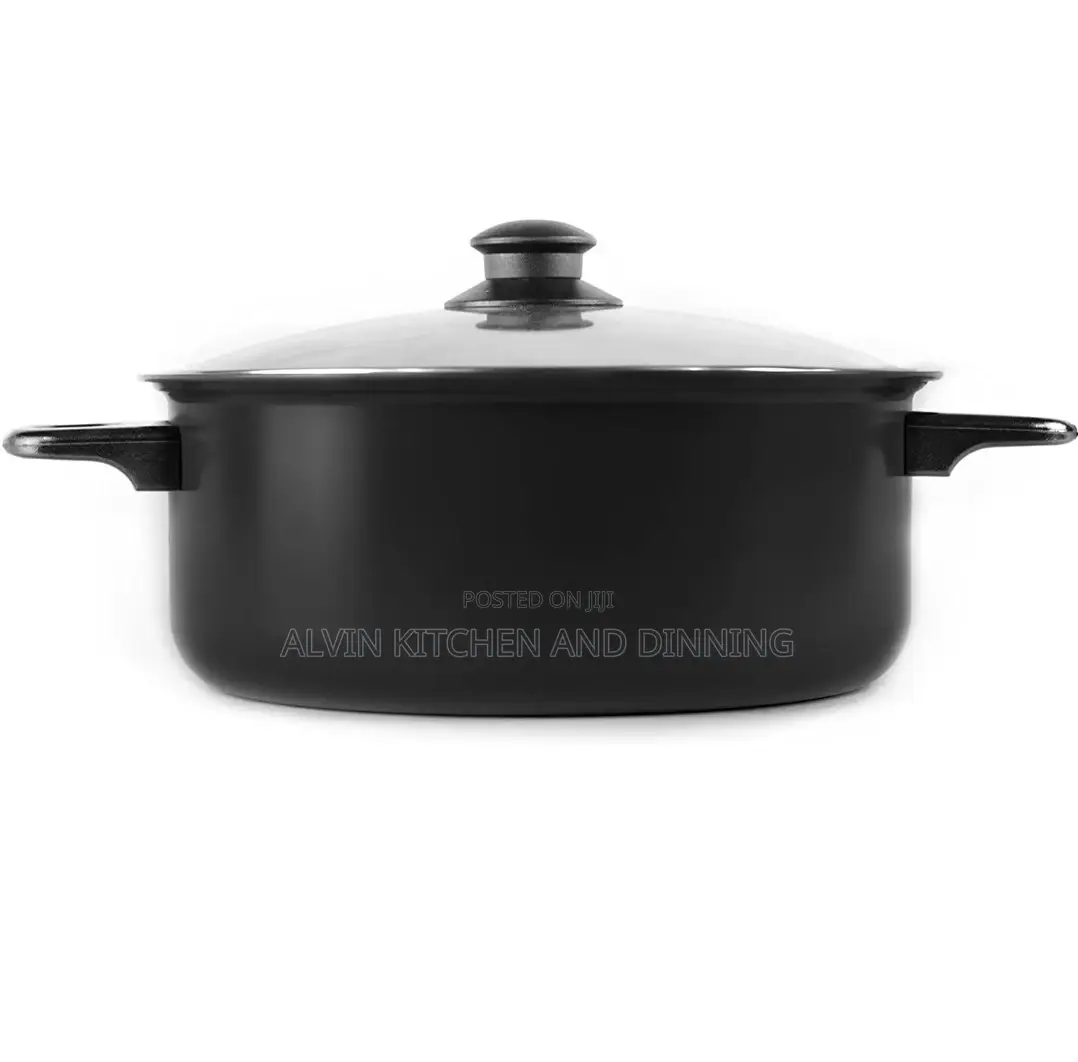 Non-stick Deep Fryer With Frying Basket And Glass Cover
