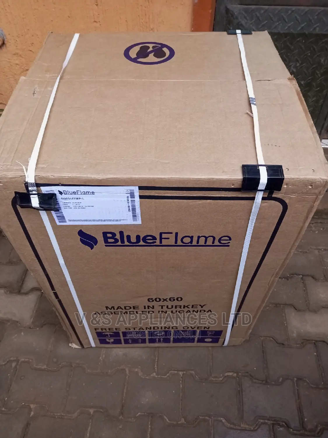 Blue Frame Gas Cooker