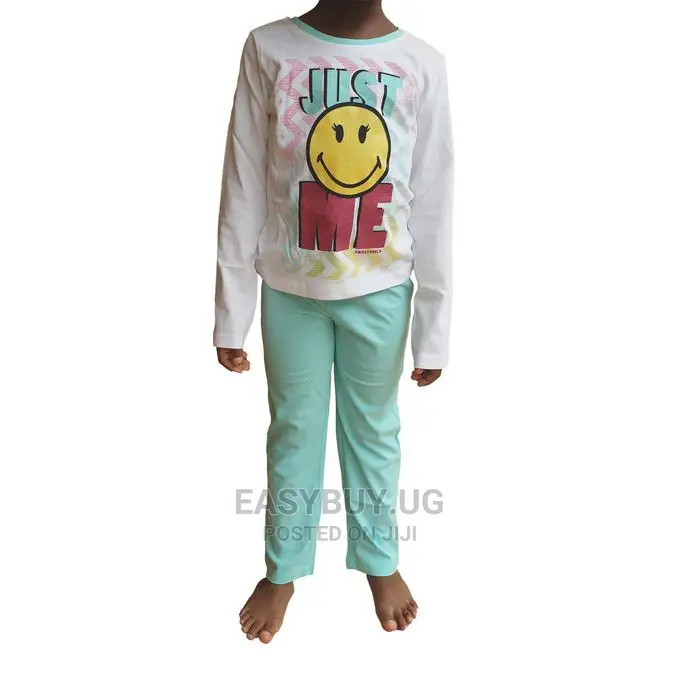 Girls Smiley World "Just Me" Long Pajama Set