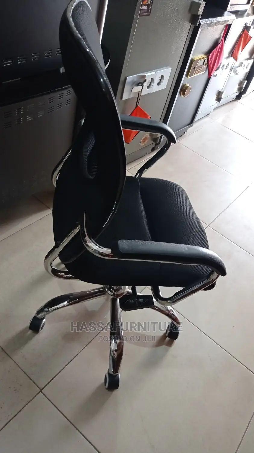 Fabric Office Chair Short Back