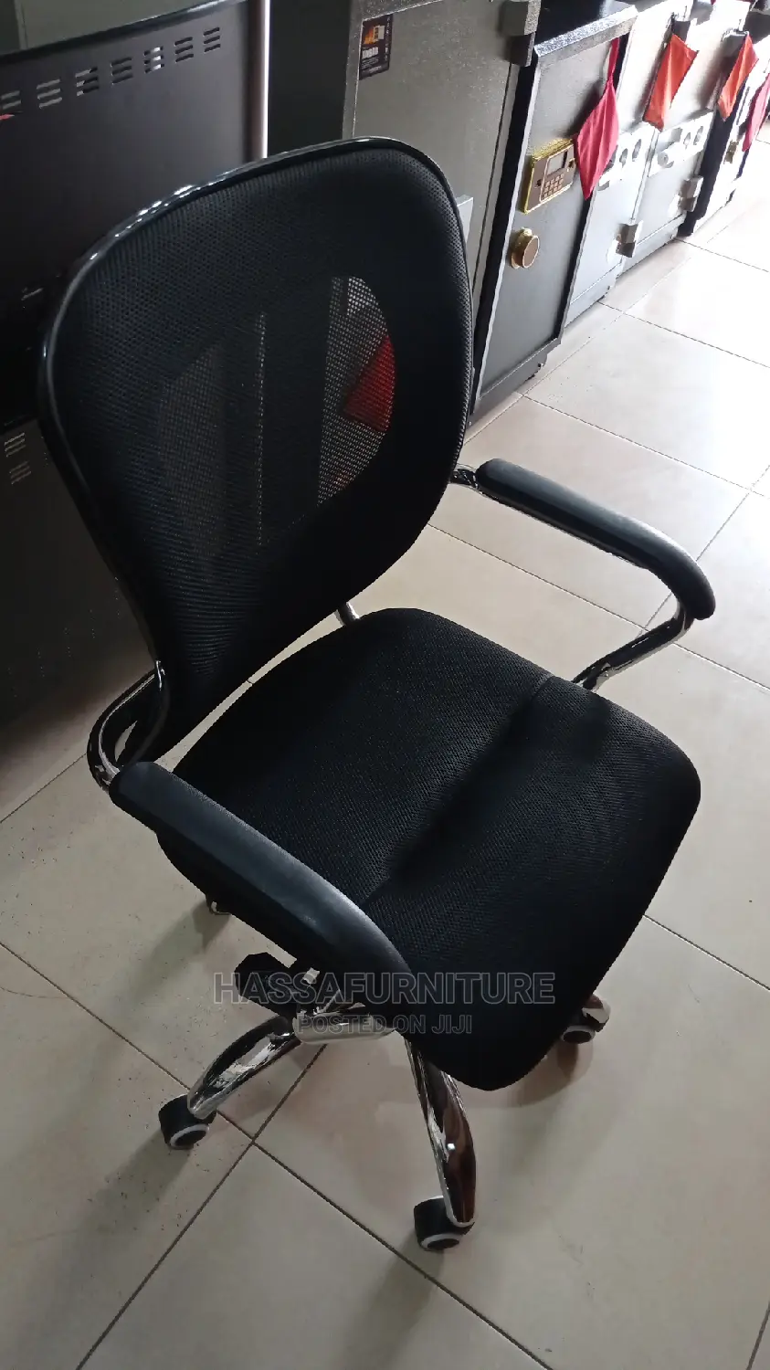 Fabric Office Chair Short Back