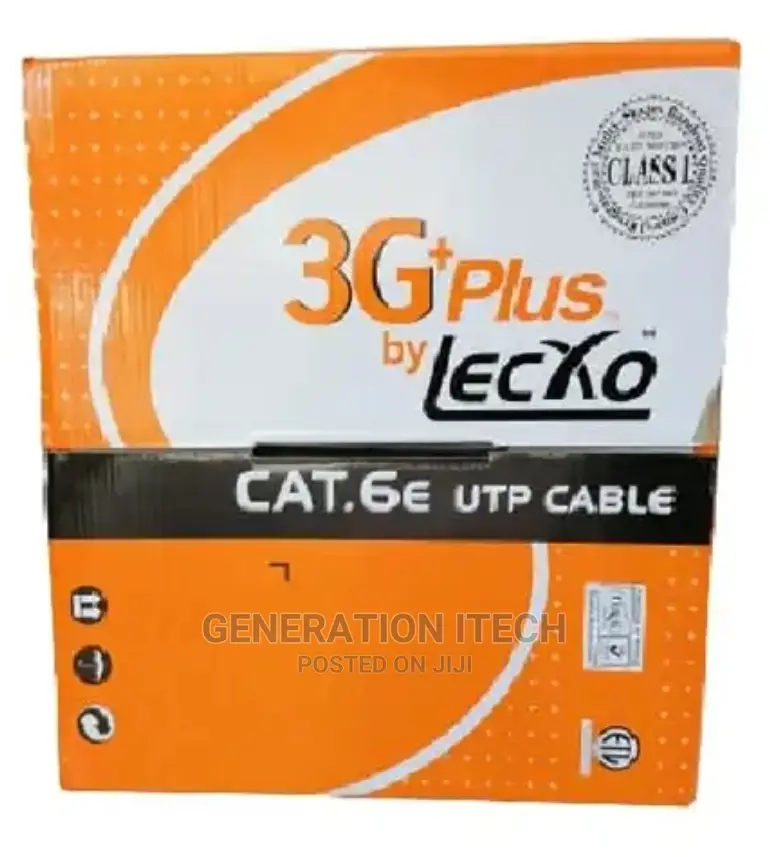 3G+ PLUS by Lecxo Cat 6E Utp Networking Cable 305 Mtr