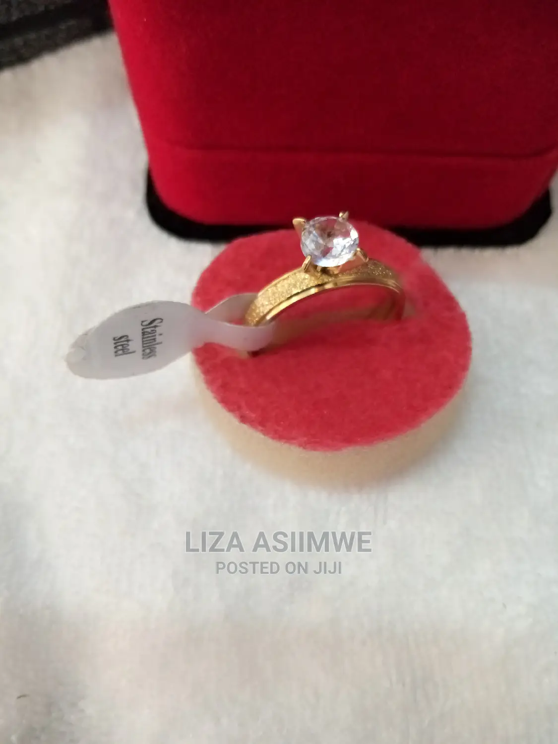 Stainless Steel Engagement Rings Available