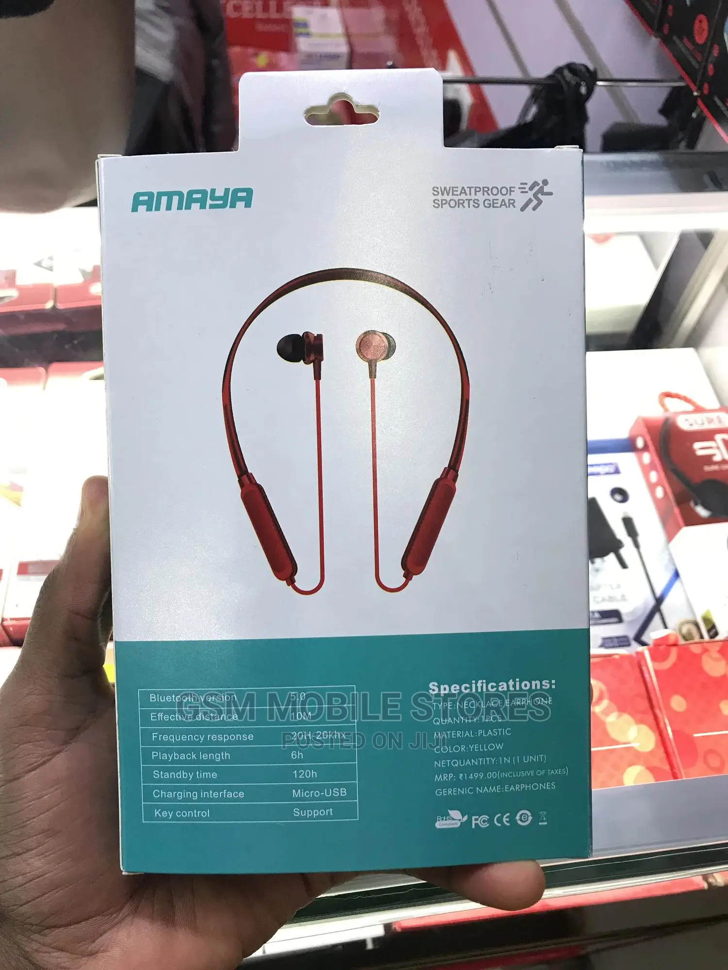 Am-04 Amaya Bluetooth Wireless Earphones