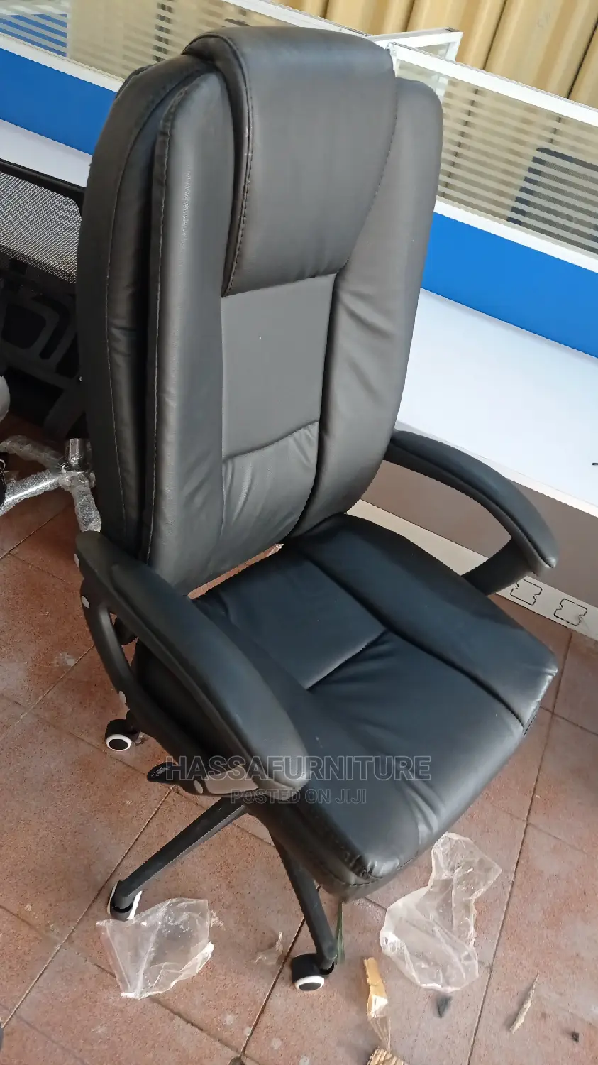 Leather Office Chair High Back