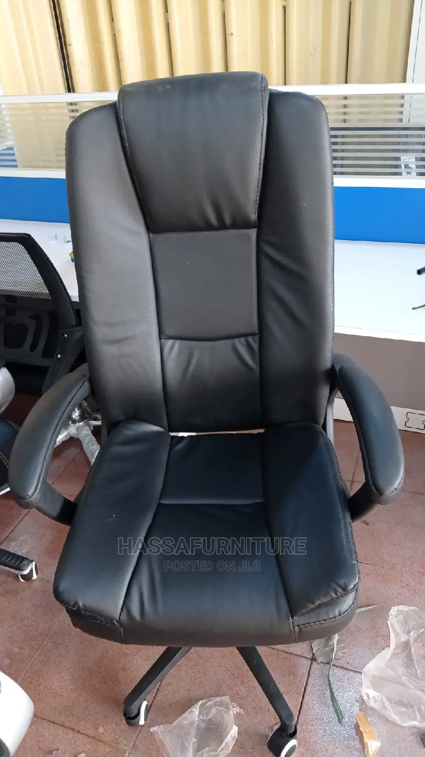 Leather Office Chair High Back