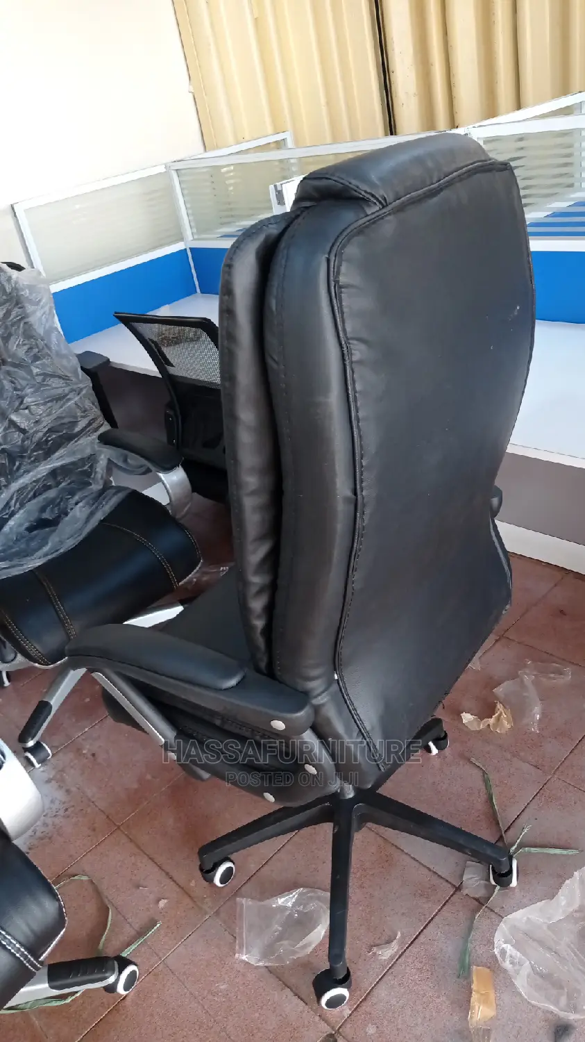 Leather Office Chair High Back