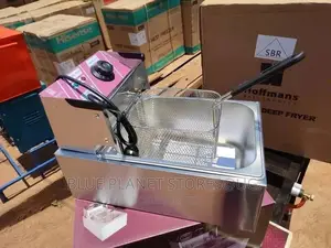 Hoffmans 6.0litres Single Deep Fryer (Stainless Steel)