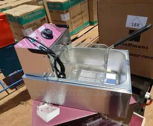 Hoffmans 6.0litres Single Deep Fryer (Stainless Steel)