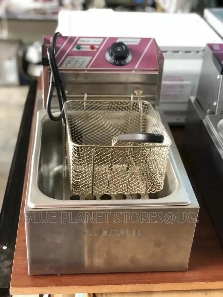 Hoffmans 6.0litres Single Deep Fryer (Stainless Steel)