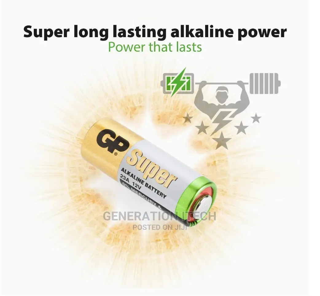 12v 23A -Alkaline Battery High Voltage- Gp Super