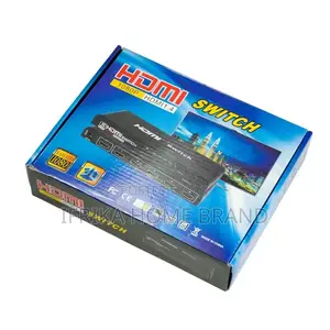 5x1 MINI HDMI Splitter 5 Port Hub Box Auto Switch 5 Input 1