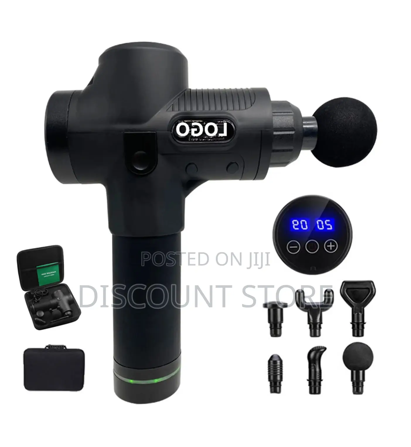 Led Touch Screen Massage Gun.