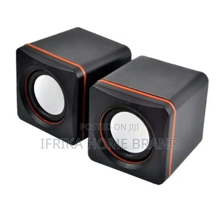 Portable USB 2.0 Wired Mini Stereo Speakers for Laptop PC