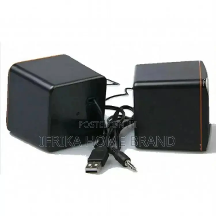Portable USB 2.0 Wired Mini Stereo Speakers for Laptop PC