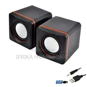 Portable USB 2.0 Wired Mini Stereo Speakers for Laptop PC