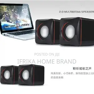 Portable USB 2.0 Wired Mini Stereo Speakers for Laptop PC
