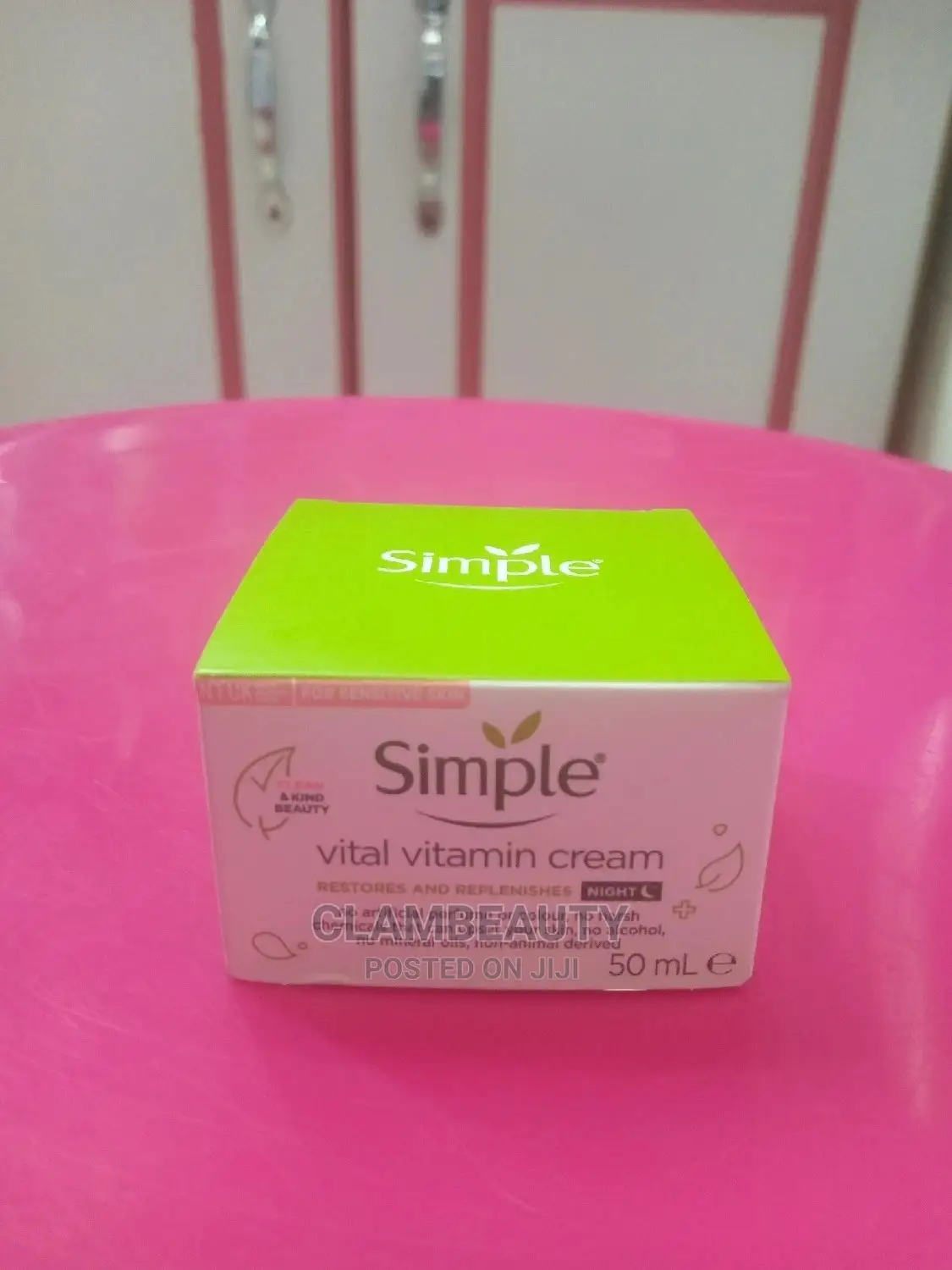 Simple Vital Vitamin Night Cream Sensitive Skin 50ml